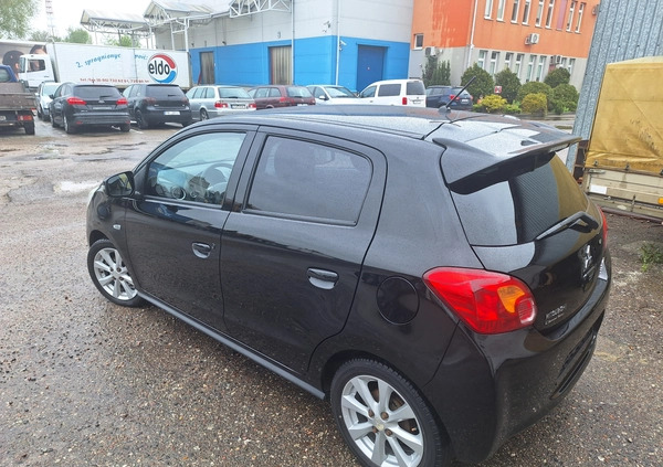 Mitsubishi Space Star cena 19900 przebieg: 199000, rok produkcji 2015 z Obrzycko małe 67